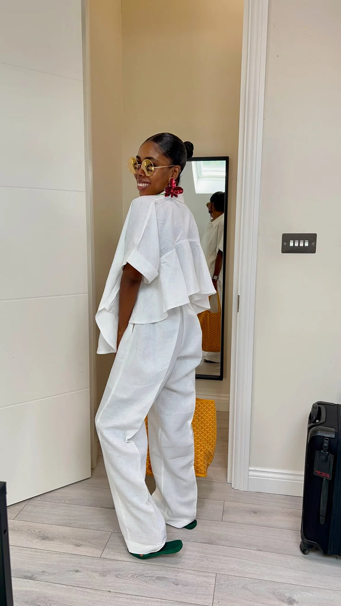 Isale Eko From Derin - Linen Pant Set