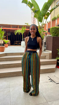 Isale Eko From Derin - Aso oke Pants