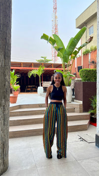 Isale Eko From Derin - Aso oke Pants