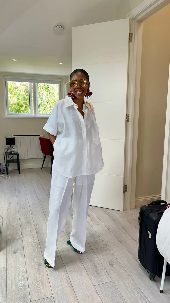 Isale Eko From Derin - Linen Pant Set