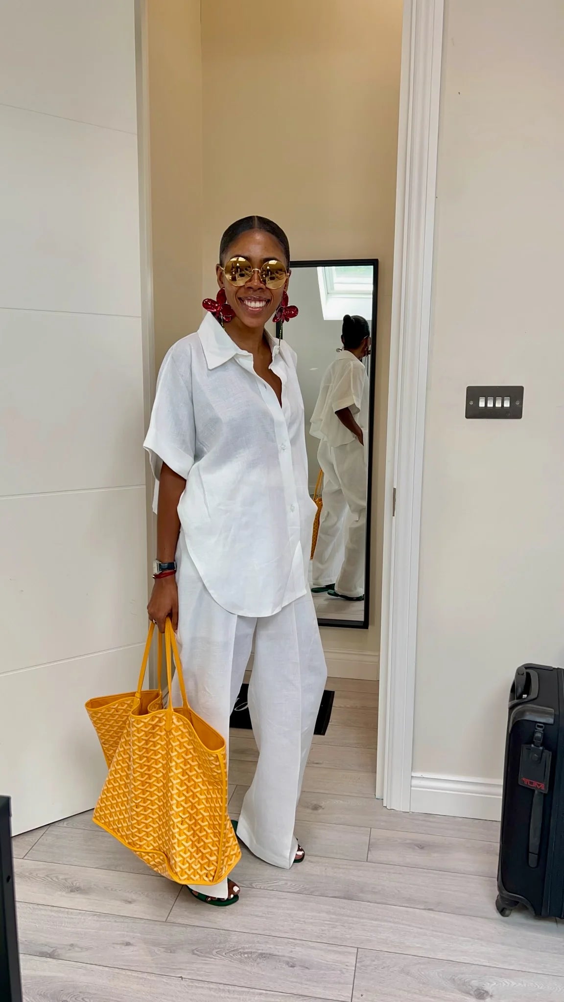 Isale Eko From Derin - Linen Pant Set