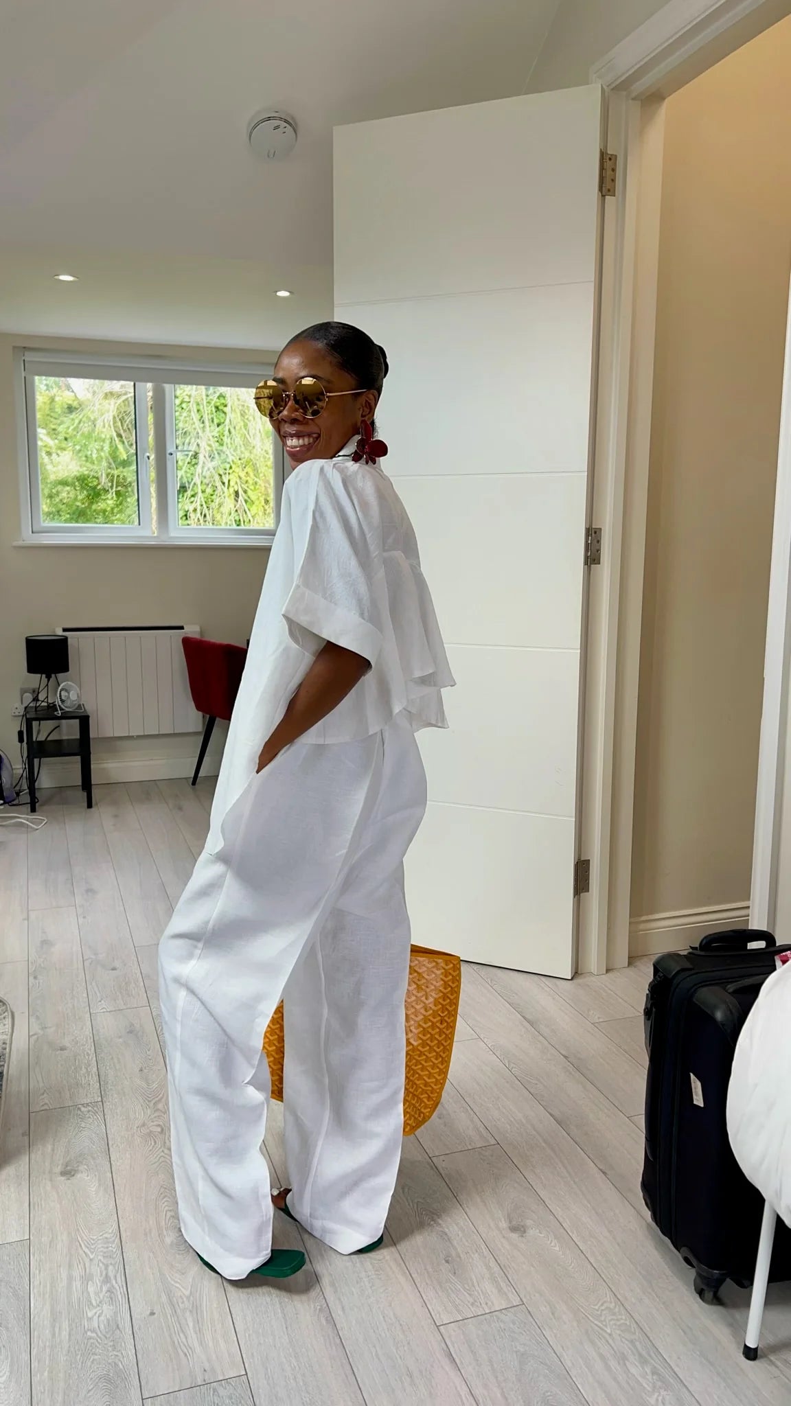 Isale Eko From Derin - Linen Pant Set