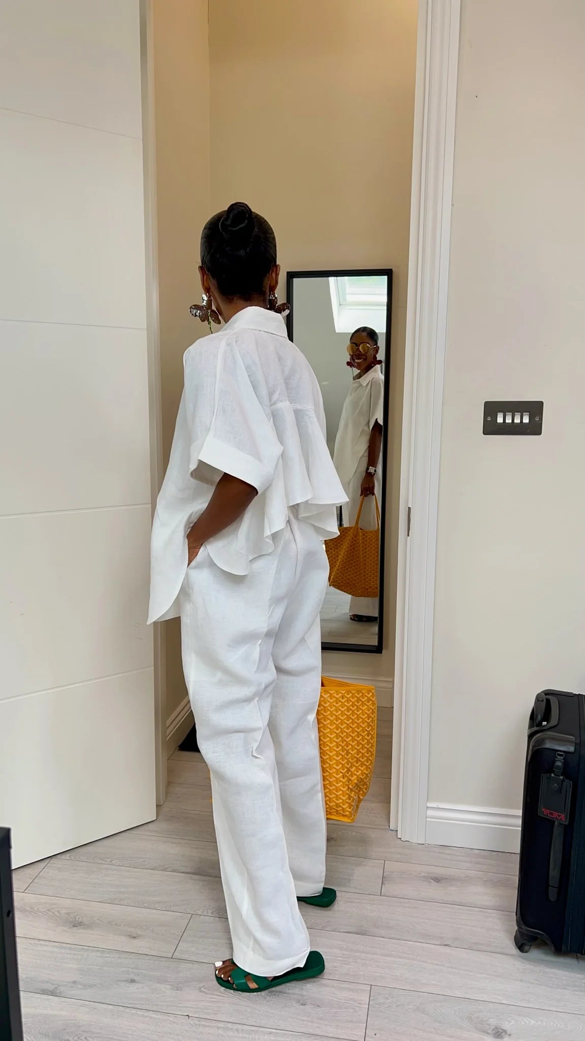 Isale Eko From Derin - Linen Pant Set