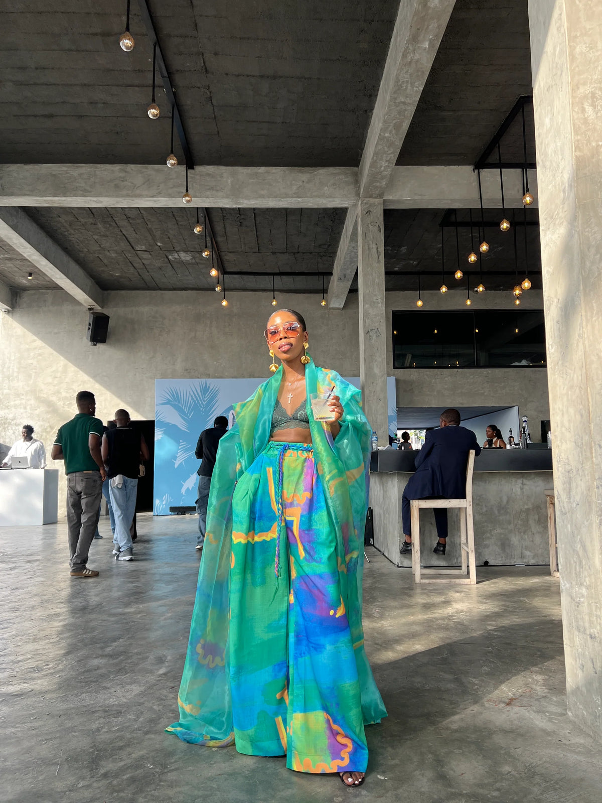 Isale Eko From Derin - Linen pants