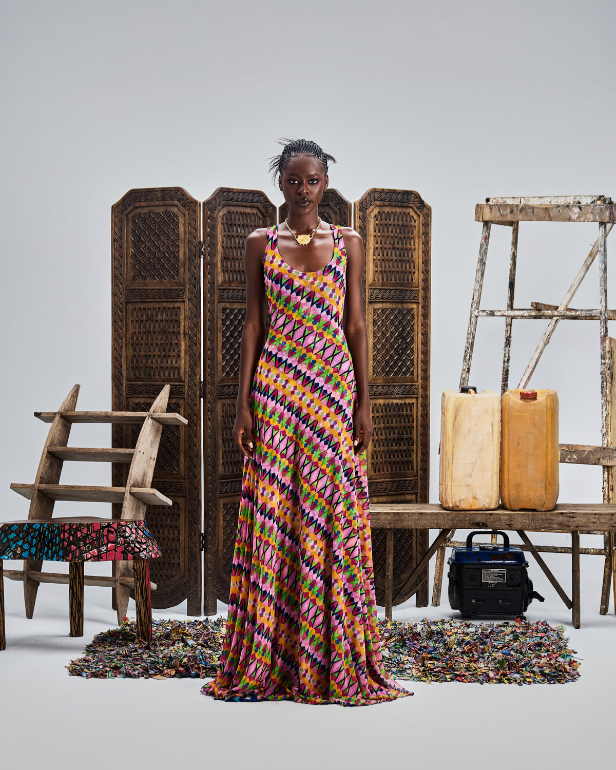 OMA REVERSIBLE DRESS