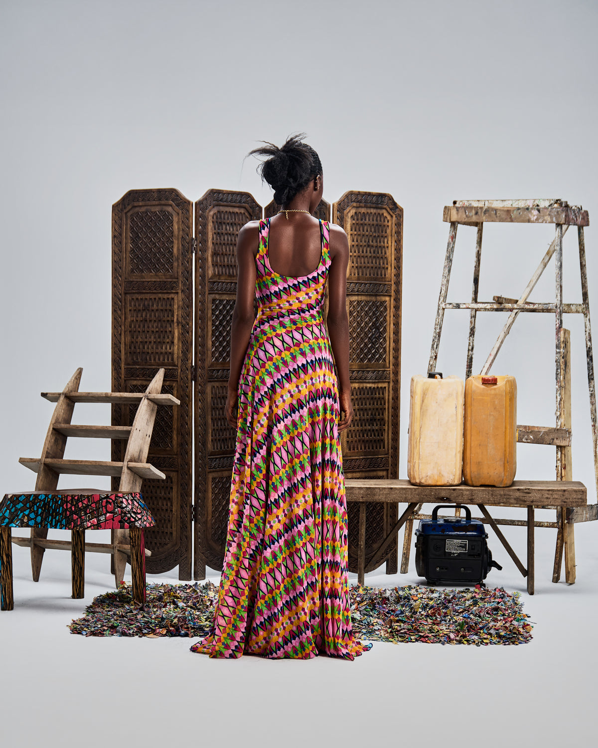 OMA REVERSIBLE DRESS