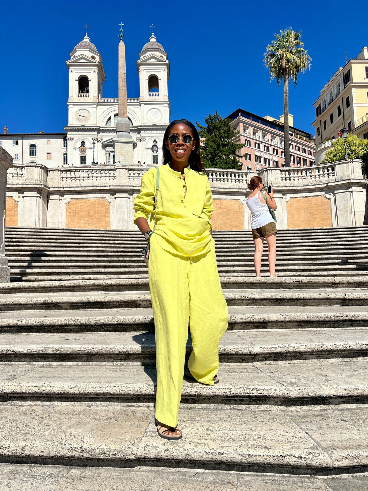 Isale Eko From Derin - Linen Pant Set