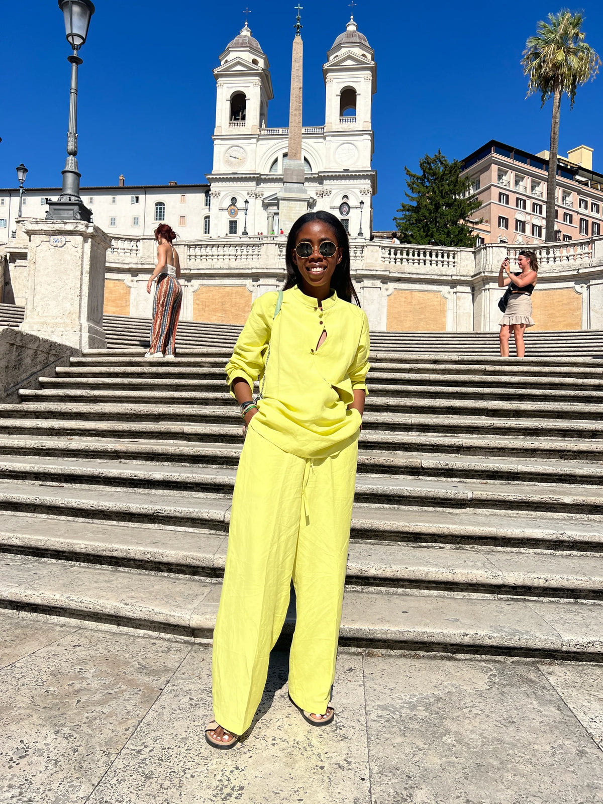 Isale Eko From Derin - Linen Pant Set