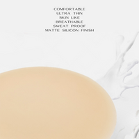 Ultra thin silicone nipple covers